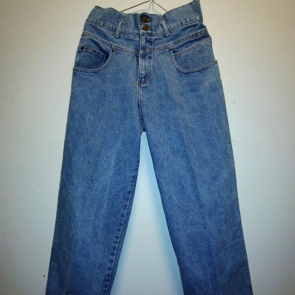 Vtg Jou Jou Jeans High Waisted 80's/90's Size: Small 28"W, 13.5"R, 28.5I - Picture 1 of 9